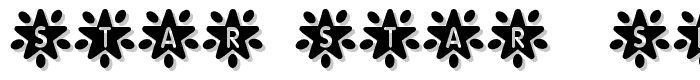 STAR+STAR (sRB) font